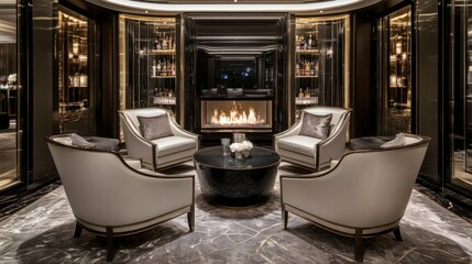 Luxurious Living Room Interior