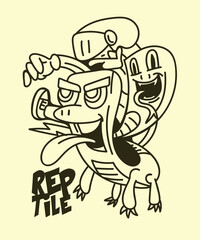 japanese theme doodle hand drawn black and white colour