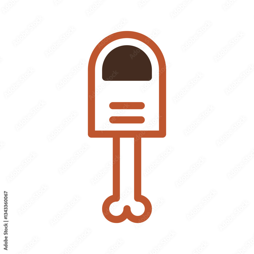 Poster creative design trash box or garbage can vector