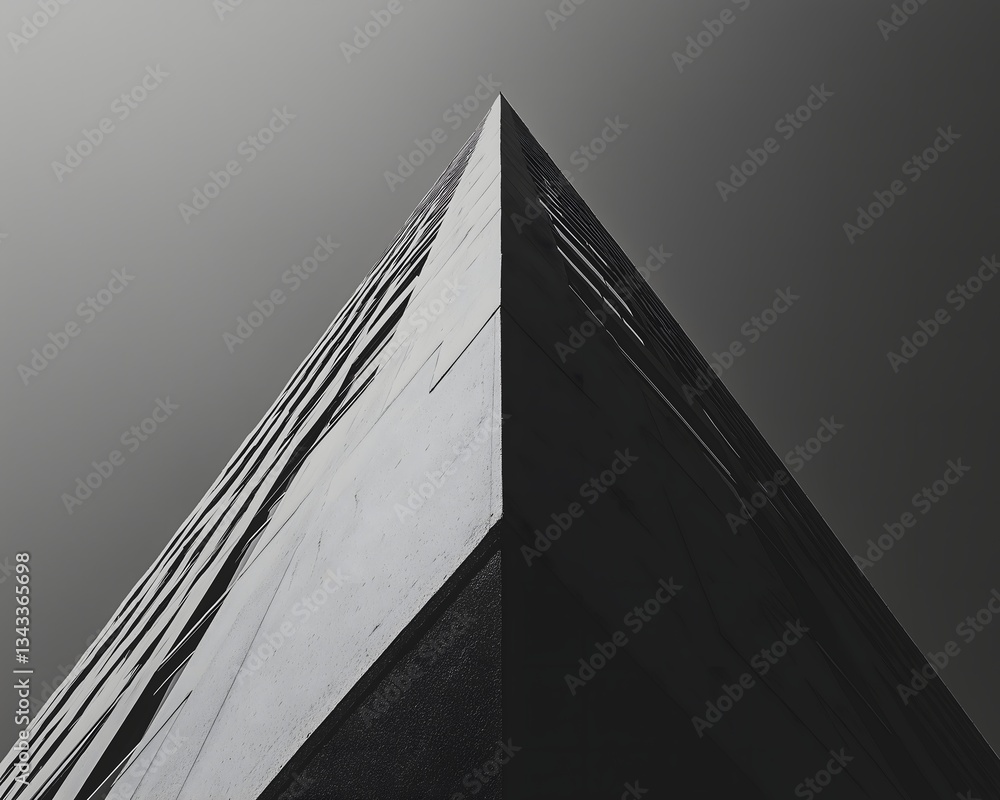 Poster Abstract Monochromatic Architecture Pointing to the Sky