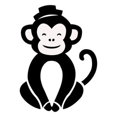 Monkey Vector Art Design