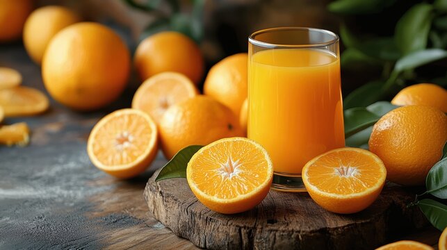 A vibrant, citrusy elixir of freshly squeezed orange juice, a symphony of flavors that revitalizes the senses and nourishes the body with its natural goodness.