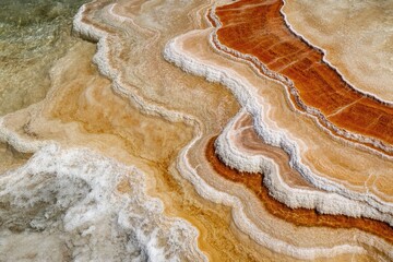 Stromatolite Colony: Ecosystem Fossil in Hamelin Pool, Shark Bay Australia