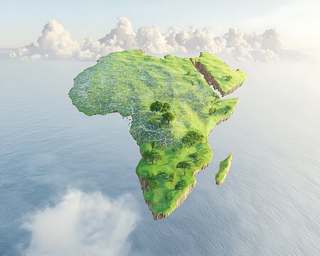 Africa: Floating Island for Sustainable Future.