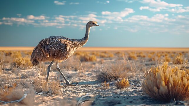 Moas were large, flightless birds native to New Zealand, some reaching 12 feet tall and 500 pounds. They had long necks, strong legs, and no wings. Hunted by humans, they went extinct by the 1400s.


