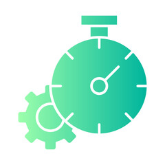 efficiency gradient icon