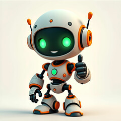 Kids' robot toy photo.