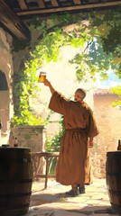 A monk 