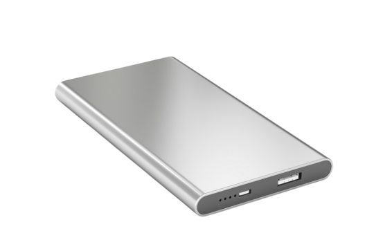 Sleek portable charger ready to power devices anytime, anywhere in modern technology