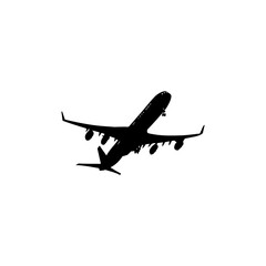 Airplain Silhouette Vector