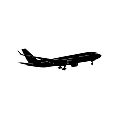 Airplain Silhouette Vector