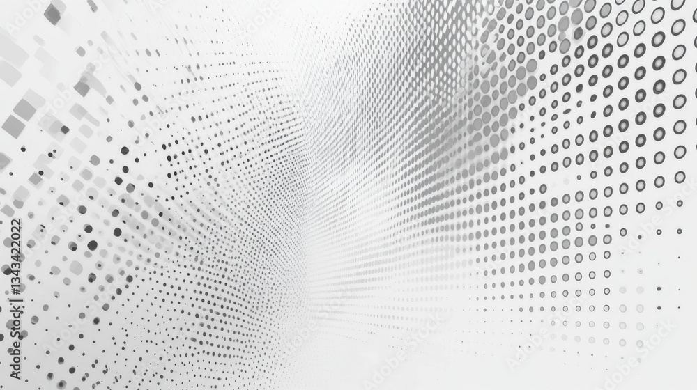 Poster abstract grayscale background with geometric patterns and shapes