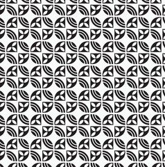 black and white seamless pattern
