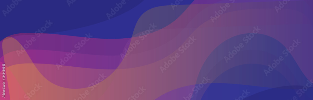 Poster abstract multicolor wave pattern with dynamic gradient design.