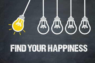 Fototapeta premium Find your Happiness 