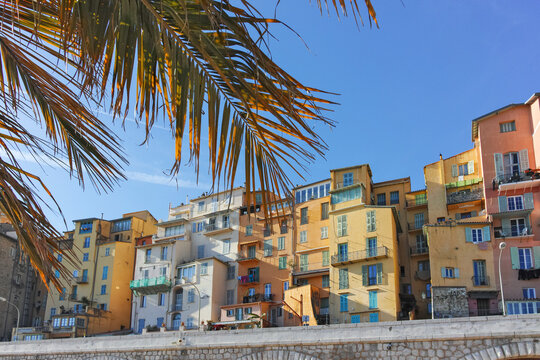 The Old town of Menton, France