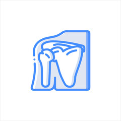 vector tooth icon
