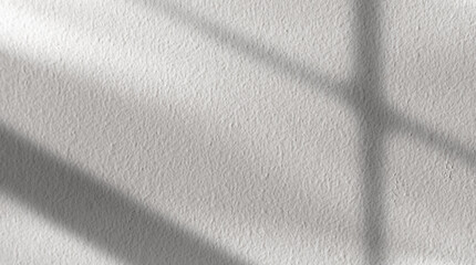 White wall background,Concrete texture with Shadow diagonal,Empty grey Cement room with Sunlight...