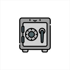 vector safe icon