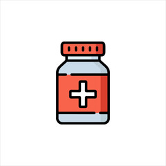 medicine bottle icon