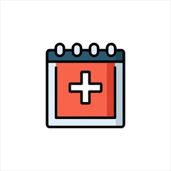 Fototapeta premium first aid icon