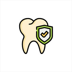 tooth icon vector illustration
