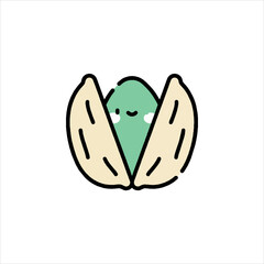 butterfly on green background