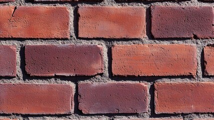 A close up view of a brick wall texture background