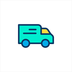 toy truck icon