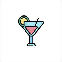 glass of martini