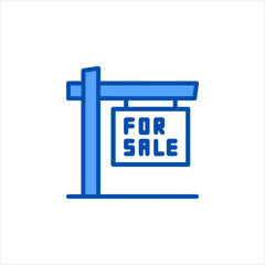 blue sale button