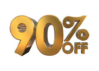 gold percentages off