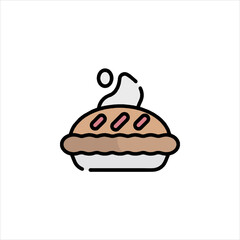 hand drawn vector illustration of a fast food