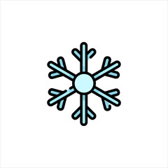 christmas snowflake icon