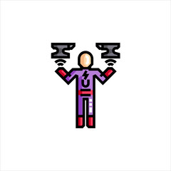 business man with dollar sign