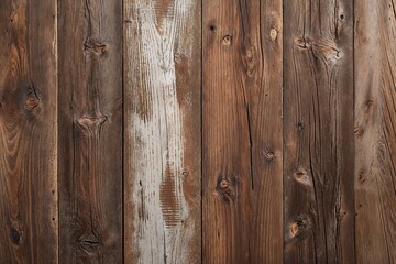 Fototapeta premium Rustic Brown Woodgrain Canvas with Textured Finish and Neutral Color Palette