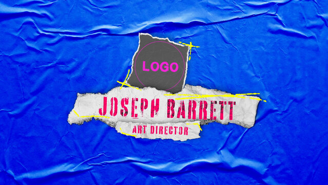 Stop Motion Lower Third 02