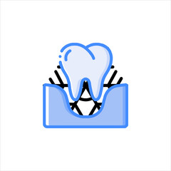 vector tooth icon