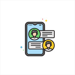 social network concept