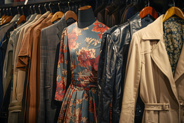 Nostalgic Reflections: A Curated Collection of Vintage Clothing from Various Eras