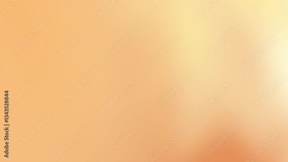 Poster soft light orange gradient background animation