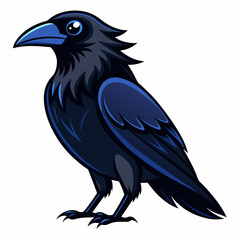 crow on Transparent background