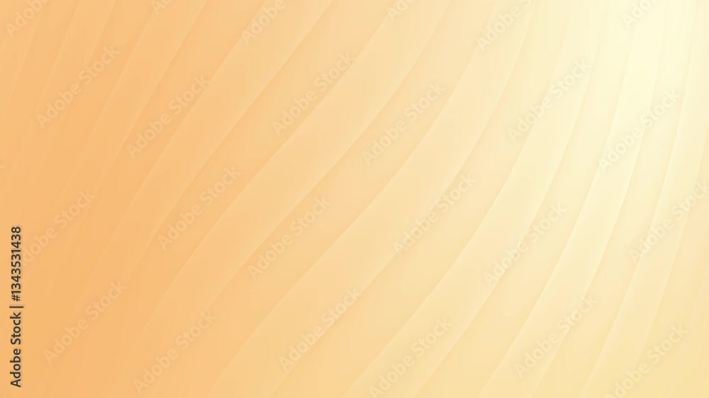 Poster soft orange gradient background with diagonal lines
