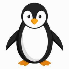 penguin on the snow