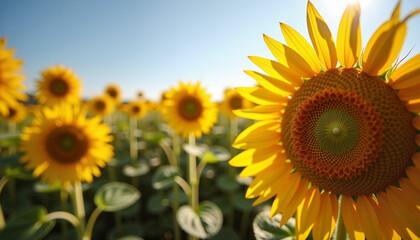 Obraz premium sunflowers
