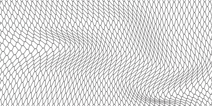 Net pattern close up. Rope net . Soccer  football  volleyball  tennis and tennis net pattern. Fisherman hunting net rope texture. vector illustration
