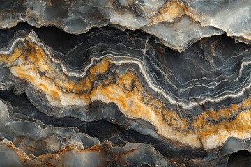 Fototapeta premium Beautiful natural stone surface displaying intricate color variations and patterns