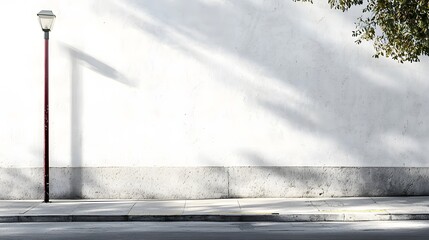 Urban street scene quiet city location minimalist image daylight environment close-up viewpoint tranquility concept