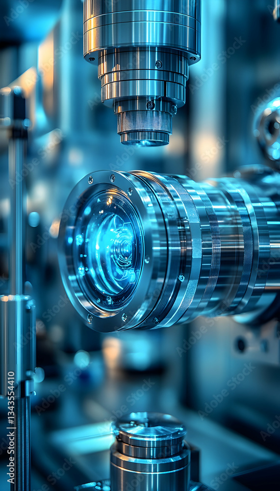 Poster precision machining of a complex optical component