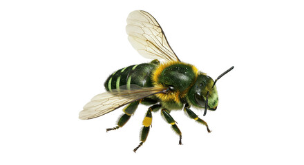 Isolated Hovering Bee